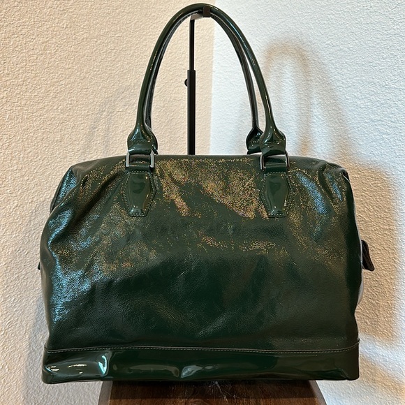 Longchamp Legends verni large satchel bag Edition Limitée NWT!!!! - Picture 6 of 14